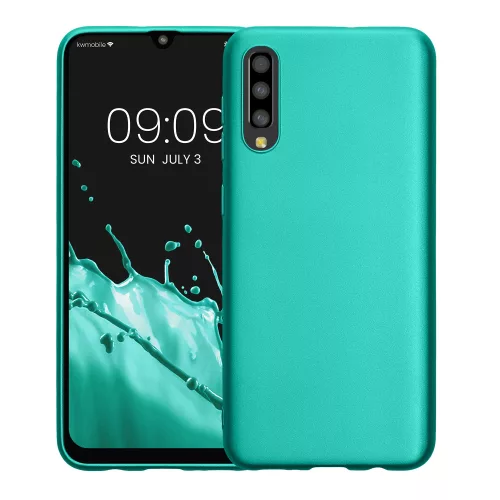 Husa Samsung Galaxy A50, Silicon, Verde, 48056.128