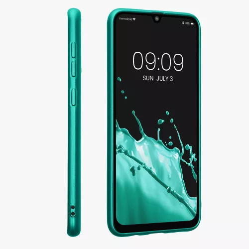 Husa Samsung Galaxy A50, Silicon, Verde, 48056.128