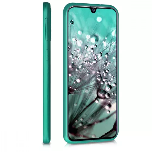 Husa Samsung Galaxy A40, Silicon, Verde, 48546.128