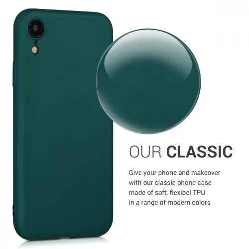 Husa Apple iPhone XR, Silicon, Verde, 46549.14
