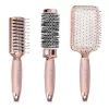 Set perie rotunda, perie schelet, perie cu palete, Roz, 51639.02
