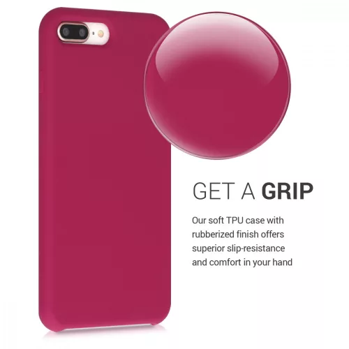 Husa Apple iPhone 8 Plus / iPhone 7 Plus, Silicon, Violet, 40842.175