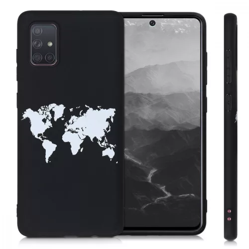 Husa Samsung Galaxy A71, Silicon, Negru, 51207.03