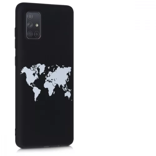 Husa Samsung Galaxy A71, Silicon, Negru, 51207.03