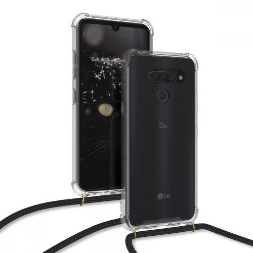 Husa LG Q60, Silicon, Transparent, 51833.03