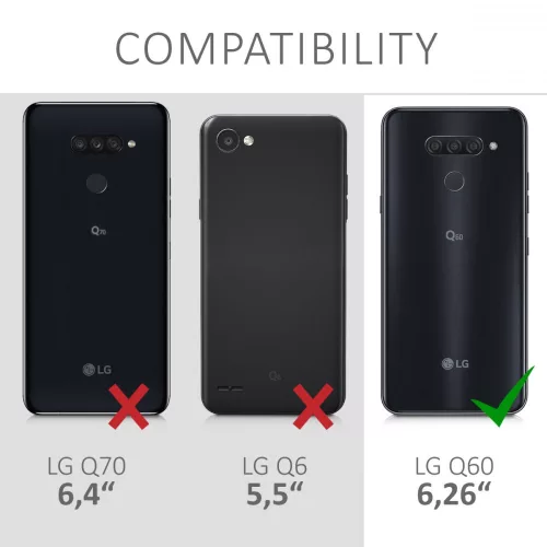 Husa LG Q60, Silicon, Transparent, 51833.03