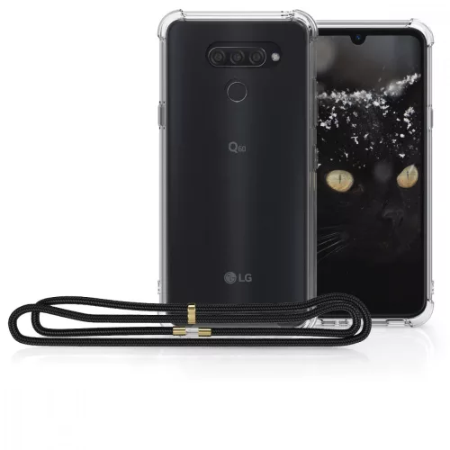 Husa LG Q60, Silicon, Transparent, 51833.03