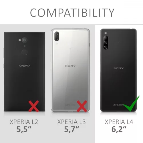 Husa Sony Xperia L4, Silicon, Transparent, 51882.03