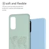 Husa Samsung Galaxy S20, Fibre vegetale, Verde, 51956.01