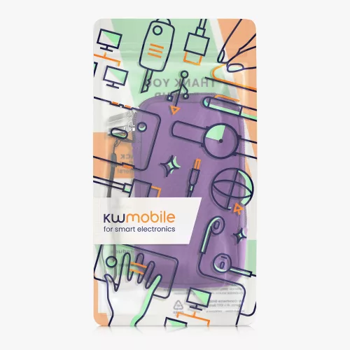 Husa Universala telefon L - 6,5 inch, Neopren, Mov, 46188.3.38