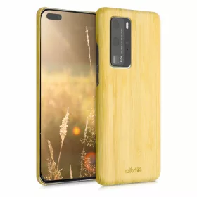 Husa Huawei P40 Pro, Lemn, Maro, 52211.24