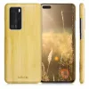 Husa Huawei P40 Pro, Lemn, Maro, 52211.24