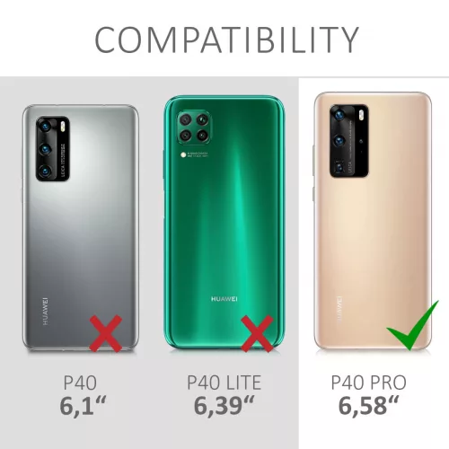 Husa Huawei P40 Pro, Lemn, Maro, 52211.24