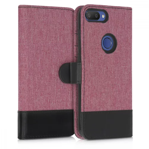 Husa Alcatel 1S (2019), Textil, Roz, 48090.10