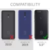 Husa Alcatel 1S (2019), Textil, Roz, 48090.10