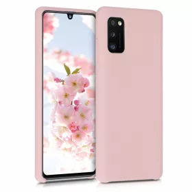 Husa Samsung Galaxy A41, Silicon, Roz, 52301.52