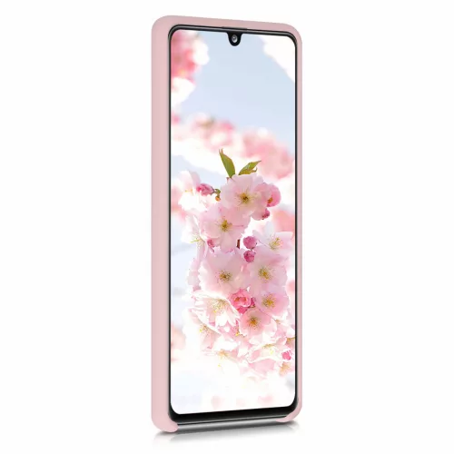 Husa Samsung Galaxy A41, Silicon, Roz, 52301.52