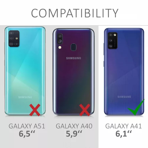 Husa Samsung Galaxy A41, Silicon, Roz, 52301.52