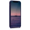 Husa Apple iPhone X / iPhone XS, Silicon, Albastru, 46313.182
