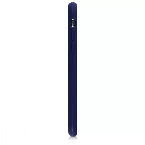 Husa Apple iPhone X / iPhone XS, Silicon, Albastru, 46313.182