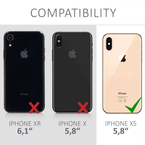 Husa Apple iPhone X / iPhone XS, Silicon, Albastru, 46313.182