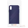 Husa Apple iPhone X / iPhone XS, Silicon, Albastru, 46313.182