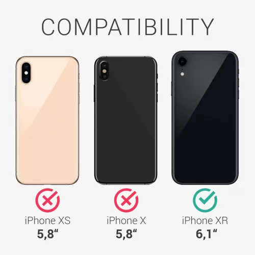 Husa Apple iPhone XR, Silicon, Negru, 49983.47