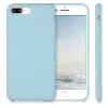 Husa Apple iPhone 8 Plus / iPhone 7 Plus, Silicon, Albastru, 40842.177