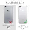 Husa Apple iPhone 8 Plus / iPhone 7 Plus, Silicon, Albastru, 40842.177