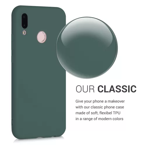 Husa Huawei P20 Lite, Silicon, Verde, 44358.171