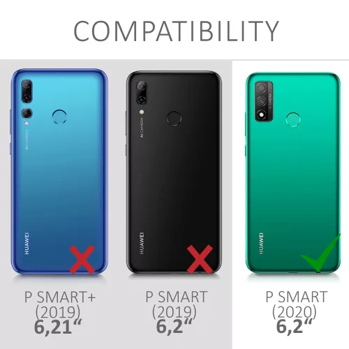 Husa Huawei P Smart (2020), Silicon, Negru, 52530.47