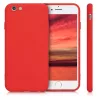 Husa Apple iPhone 6 / iPhone 6s, Silicon, Rosu, 49980.09