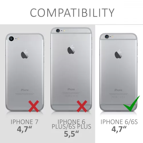 Husa Apple iPhone 6 / iPhone 6s, Silicon, Rosu, 49980.09