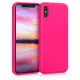 Husa Apple iPhone X / iPhone XS, Silicon, Roz, 49982.77