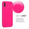 Husa Apple iPhone X / iPhone XS, Silicon, Roz, 49982.77