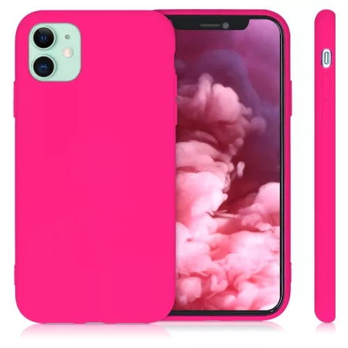 Husa Apple iPhone 11, Silicon, Roz, 50791.77