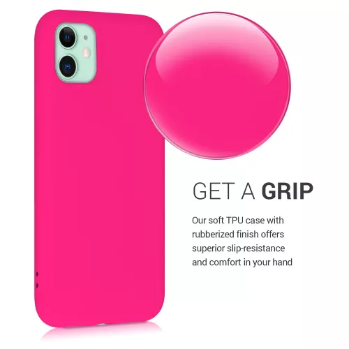 Husa Apple iPhone 11, Silicon, Roz, 50791.77