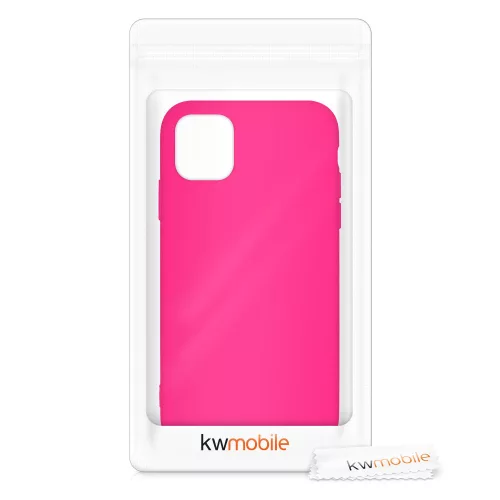 Husa Apple iPhone 11, Silicon, Roz, 50791.77