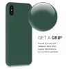 Husa Apple iPhone XS Max, Silicon, Verde, 45909.169