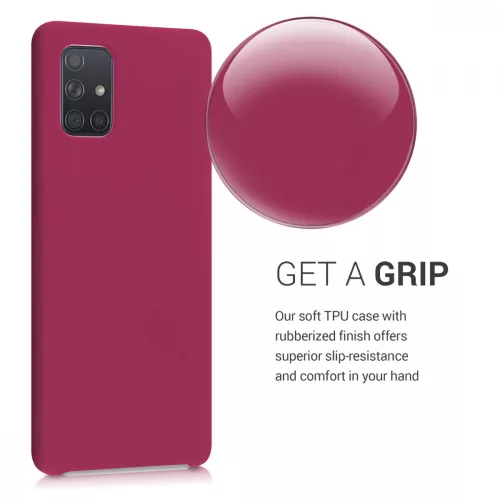 Husa Samsung Galaxy A71, Silicon, Violet, 51209.175
