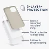 Husa Apple iPhone 12 Mini, Silicon, Alb, 52640.02