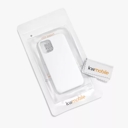 Husa Apple iPhone 12 Mini, Silicon, Alb, 52640.02