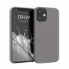 Husa Apple iPhone 12 Mini, Silicon, Gri, 52640.155