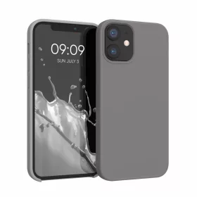 Husa Apple iPhone 12 Mini, Silicon, Gri, 52640.155