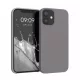 Husa Apple iPhone 12 Mini, Silicon, Gri, 52640.155