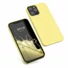 Husa Apple iPhone 12 / iPhone 12 Pro, Silicon, Galben, 52641.49