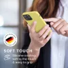 Husa Apple iPhone 12 / iPhone 12 Pro, Silicon, Galben, 52641.49