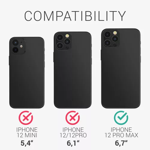 Husa Apple iPhone 12 Pro Max, Silicon, Transparent, 52732.01