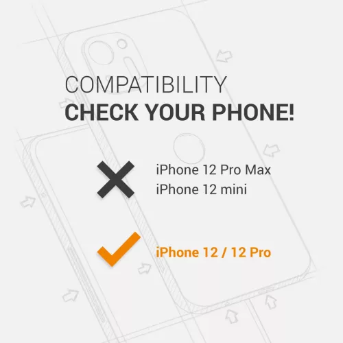 Husa Apple iPhone 12 / iPhone 12 Pro, Silicon, Transparent, 52730.01