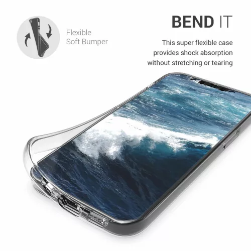 Husa Apple iPhone 12 Mini, Silicon, Transparent, 52725.03